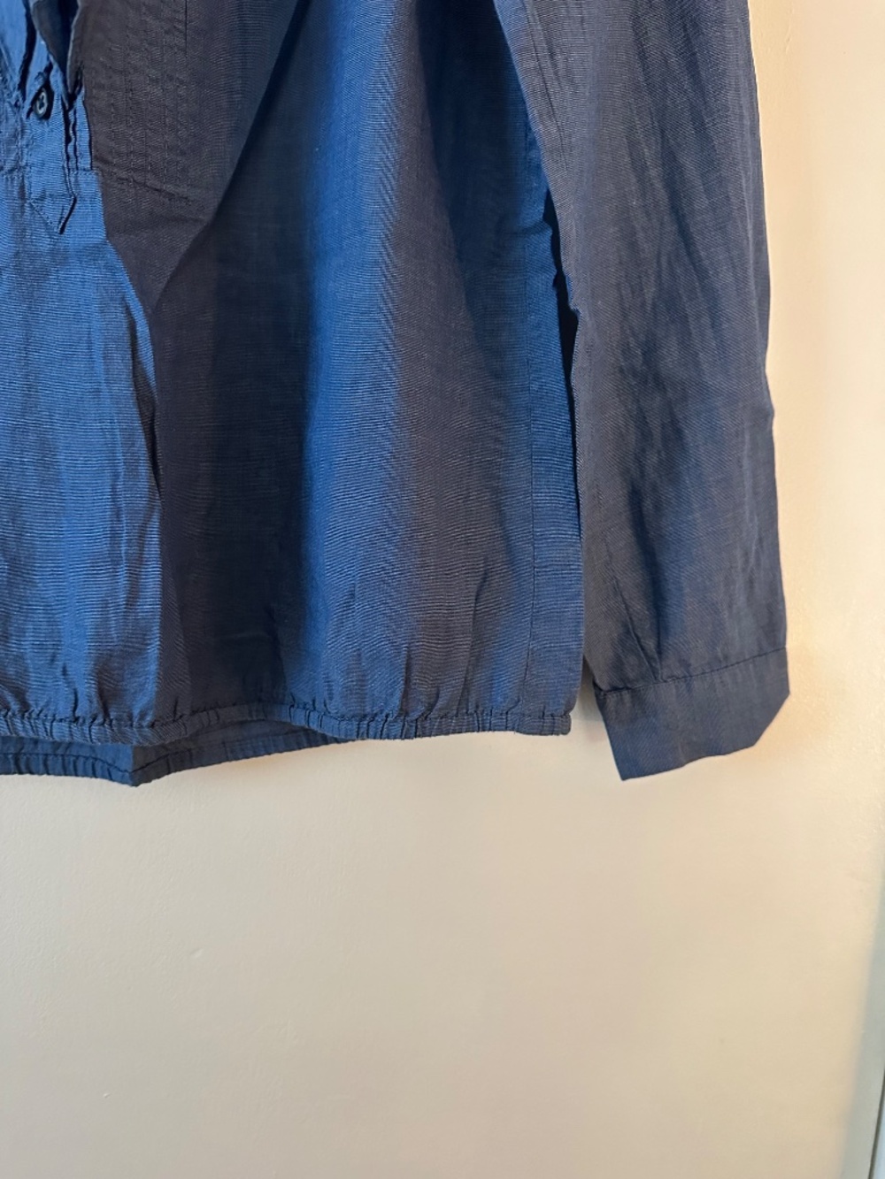 LOFT Ruffle Front Top - Picture 2 of 8